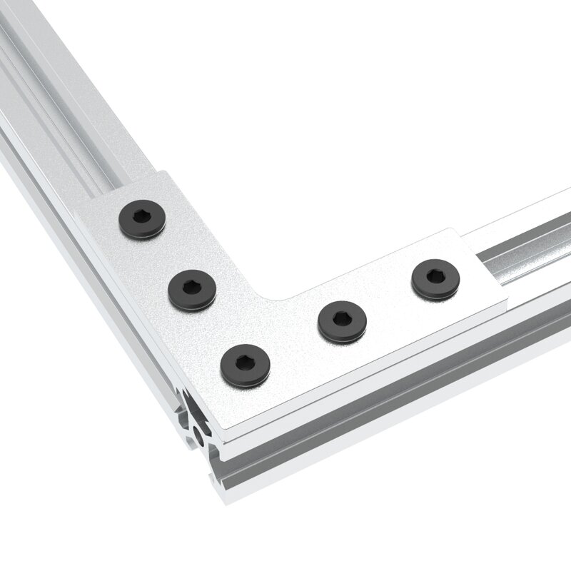 Openbuilds 90 Degree Joint Board Plate 5 Holes Corner Angle Bracket Connection Strip for 2020 Aluminum Profile 1pcs