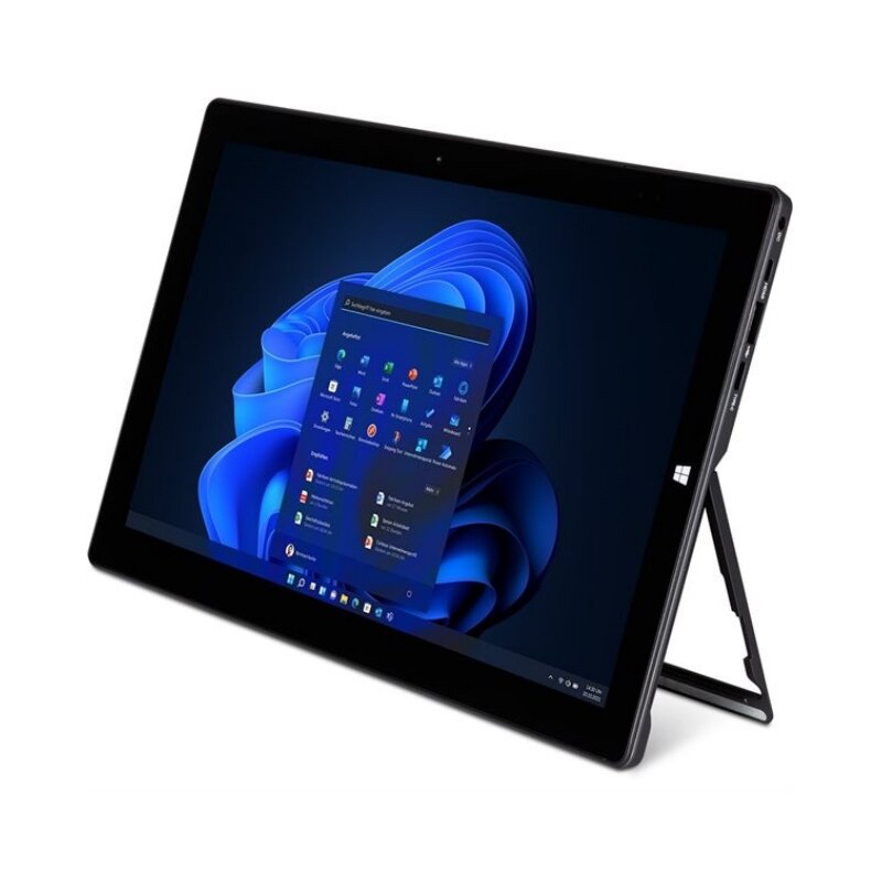 Galavey Terra Tablet 11.6 inci, Intel Celeron N3350 64-Bit Windows 10 RAM 4GB ROM 64GB Tablet Tipe C 1920x1080IPS kompatibel dengan HDMI