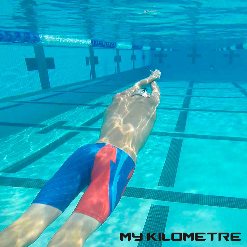 MY KILOMETRE Jammer ว่ายน้ำเด็กชาย Jammer การแข่งขันเยาวชน มีสายรัดปรับระดับได้ Kids แอธเลติก ว่ายน้ำ Jammer เทรนนิ่งกางเกงว่ายน้ำ S-2XL