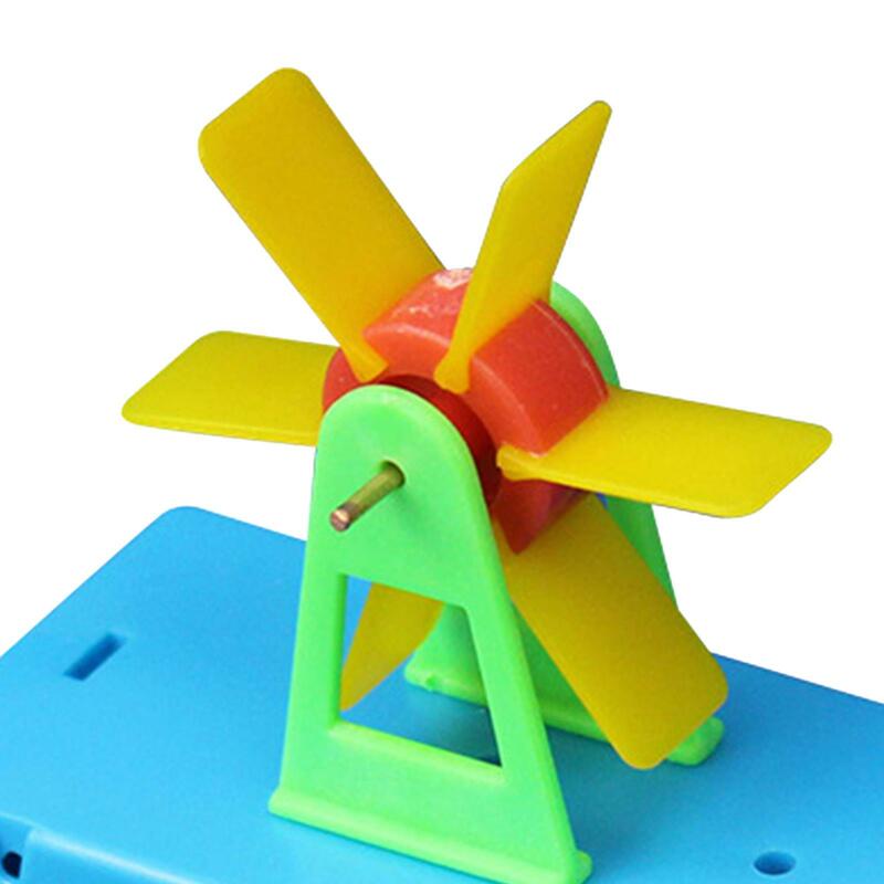 Percobaan ilmiah pengembangan Playset DIY roda air untuk mengajar Prop hadiah kreatif pemula pesta bantuan mainan pengembangan