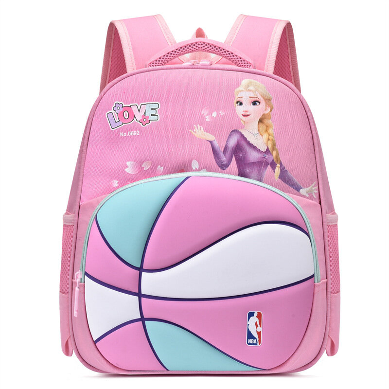Disney Frozen Kindergarten Bag For Boys Girls Age 2-8 Elsa Anna Primary Student Shoulder Orthopedic Backpack Kids Gifts Mochila