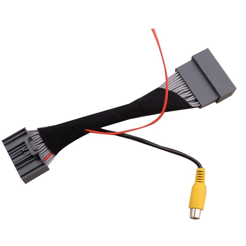 Car Rear View Camera Adapter Wire Harness Cable, conector de vídeo para Honda CRV, Civic EXI 2012-2016