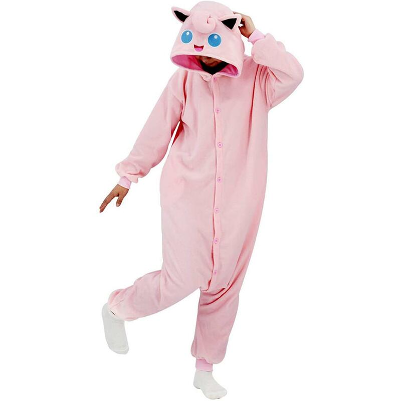 Pijama de franela de dibujos animados para hombre y mujer, mono de perro para adultos y mujer, disfraz de fiesta de Cosplay de Halloween