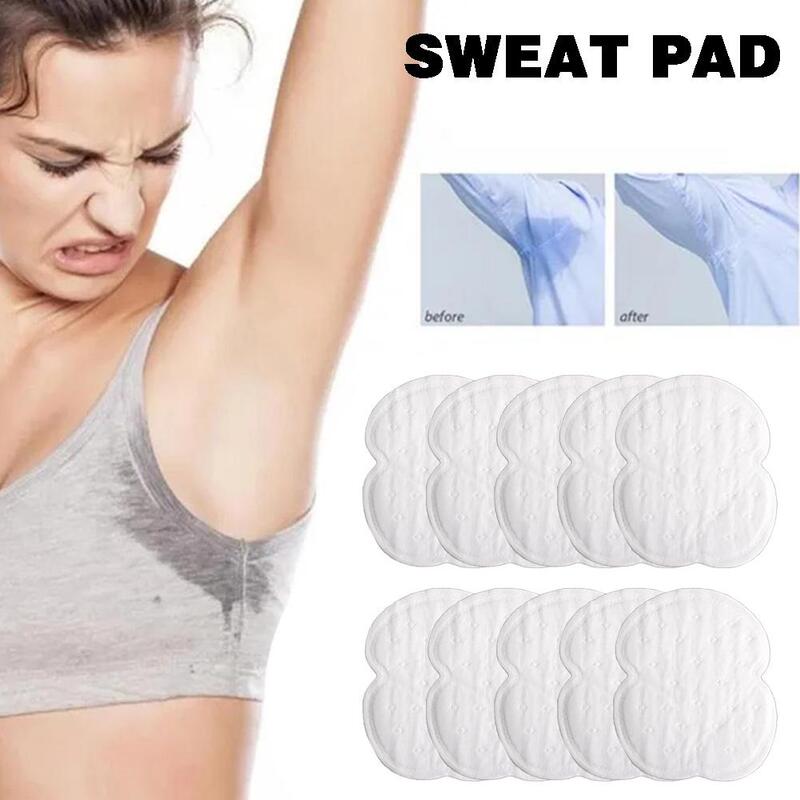 10pcs Underarm Sweat Pads Armpit Absorbing Sweat Pad Deodorant Disposable Anti Sweat Perspiration Linings Sweat Stickers