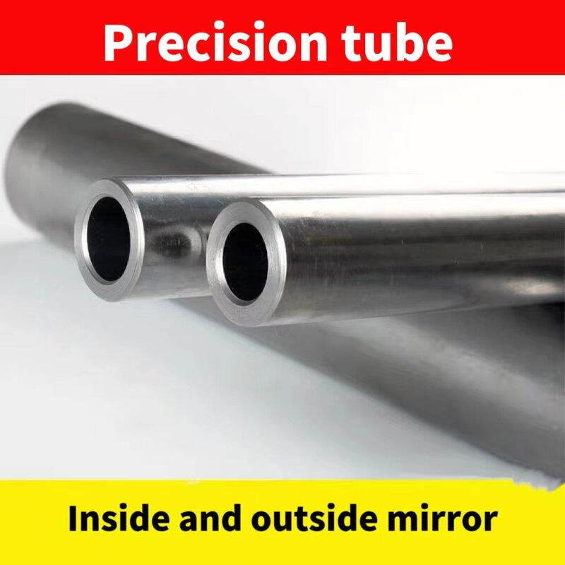 Diâmetro exterior 25 material 42crmo tubulação de aço sem emenda tubo de precisão à prova de explosão não rachamento torno chanfradura espelho