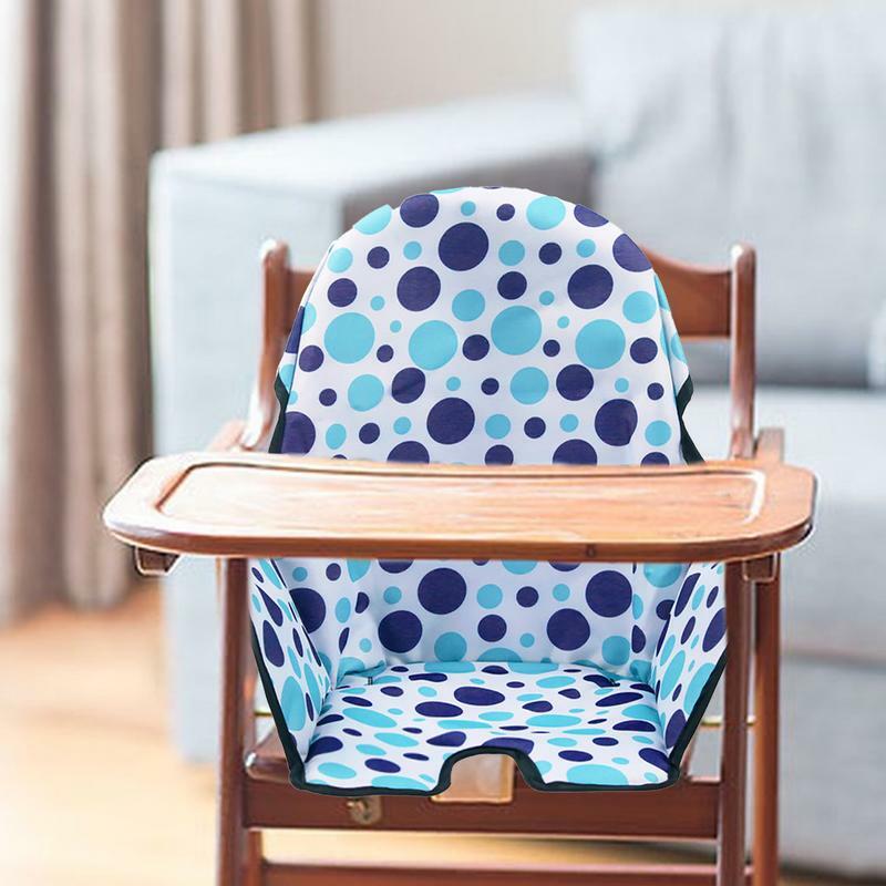 High Chair Pads High Chair Seat Cushion Liner Mat Cotton Soft Feeding Chair Pads Cover Protector Baby Cushion Pad Accessories