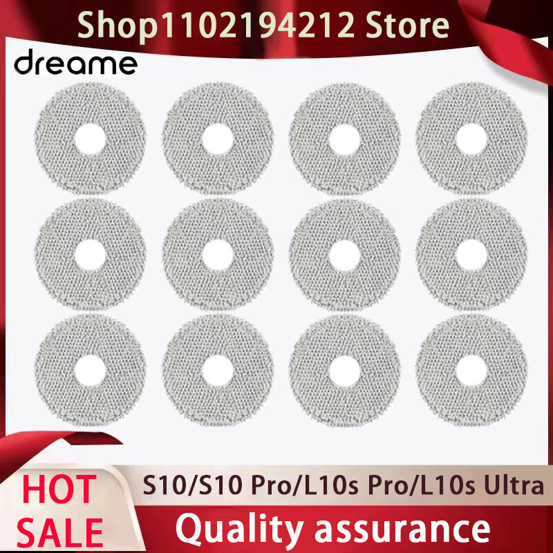 For Dreame L10s Ultra Mop Cloth S10/ S10 Pro/S10 Plus Replacement MIJIA Omni 1s/ Mop 1S /B101CN/10 Plus Rags Spare Parts