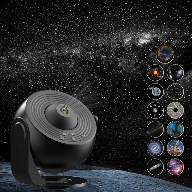 13 w 1 Galaxy Star projektor światła nocnego Planetarium projekcja USB obrotowa lampka nocna LED gwiaździste niebo projektor lampa prezent dla dzieci