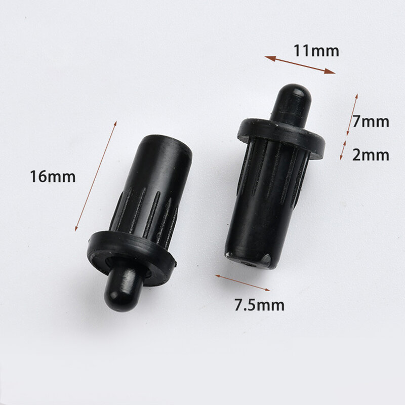 High Quality Durable Spring Pins Repair Pin 10pcs Shutter Louver White 8cm Holes Black For Door Old Rolled Steel