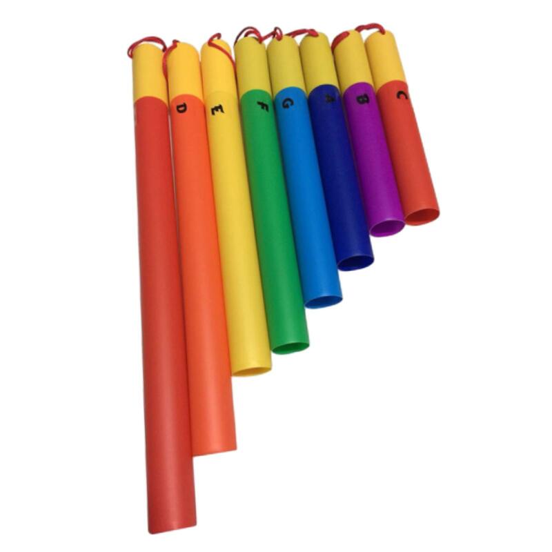 8 Notes C Major Musical Tubes Extension Set for Toddlers Boy Kid