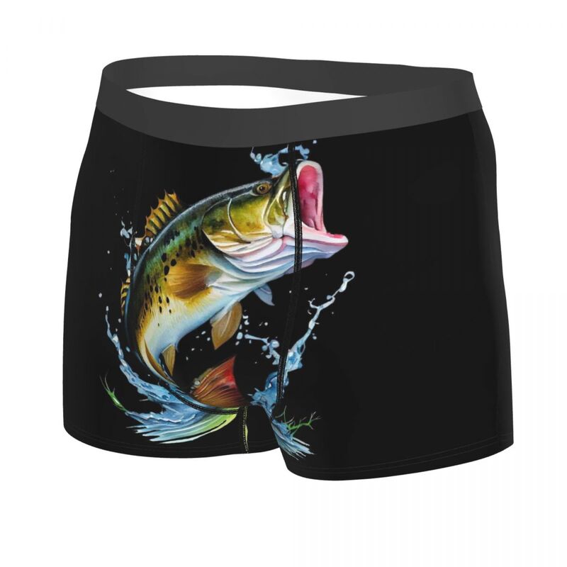 Vari slip Boxer da uomo colorati con pesci tropicali, mutande altamente traspiranti, pantaloncini con stampa 3D di alta qualità Idea regalo
