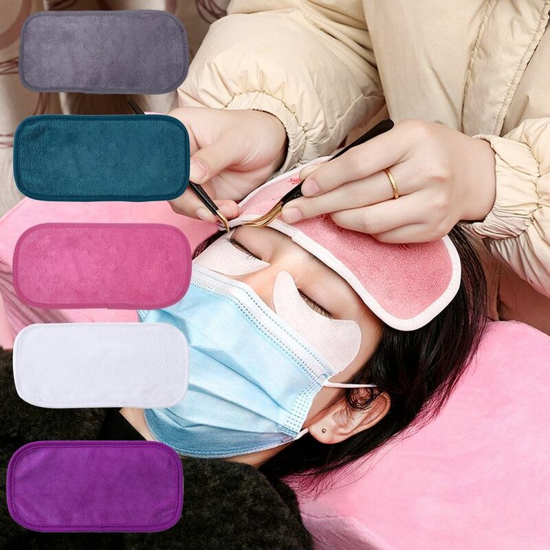3PCS Beauty Tool Towel Pallet Makeup Tools Extension Eyelash Forehead Pad Eyelash Pallet Pad Eyelashes Tray