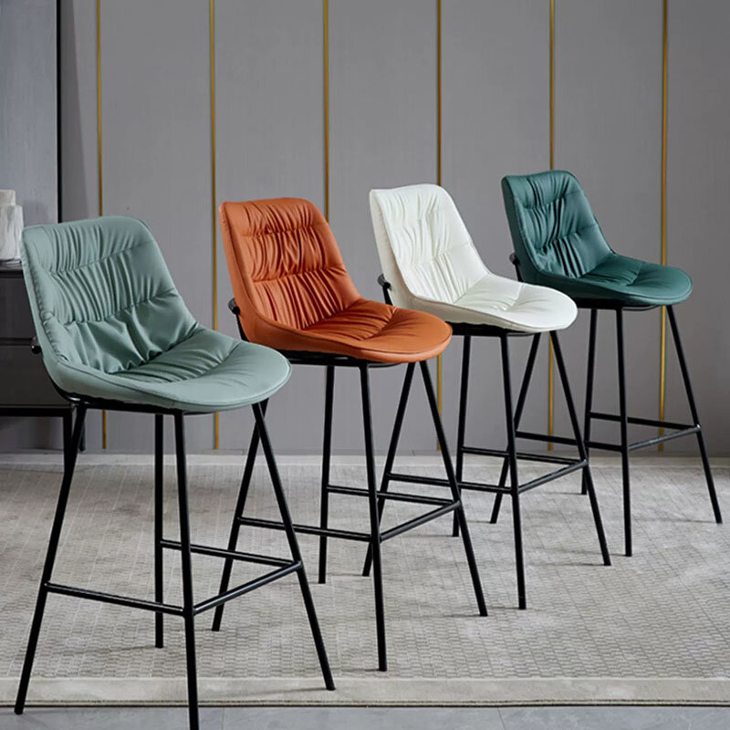 Sandaran punggung ergonomis kursi Bar Modern mewah industri ruang tamu kursi Bar desainer taburette Alto dekorasi rumah