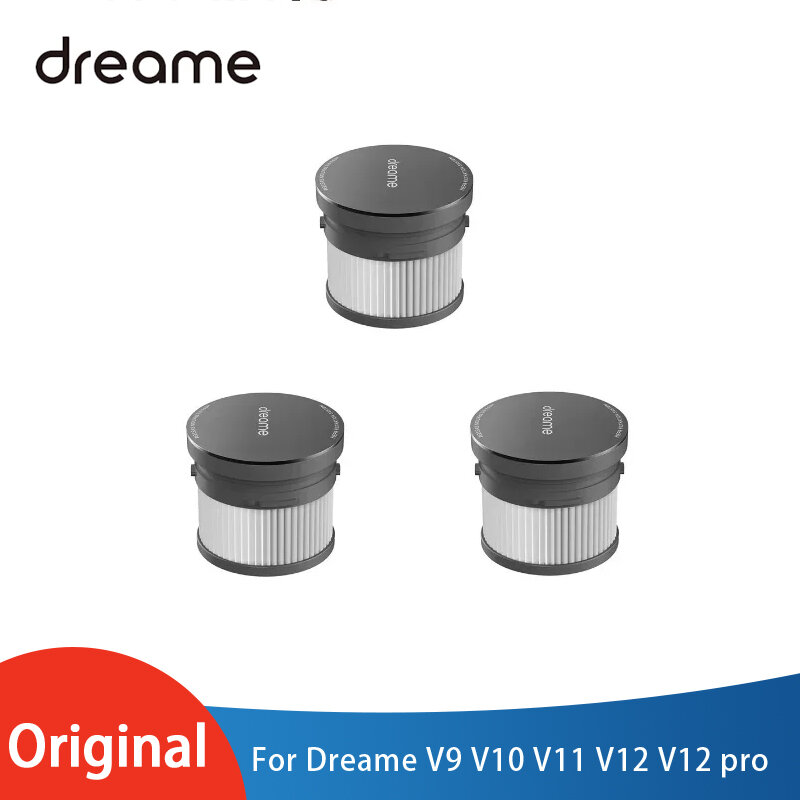 오리지널 Dreame V9 V10 V11 V12 부품 키트, 핸드헬드 진공 청소기 예비 부품 키트, Dreame V12 PRO HEPA 필터 액세서리 옵션