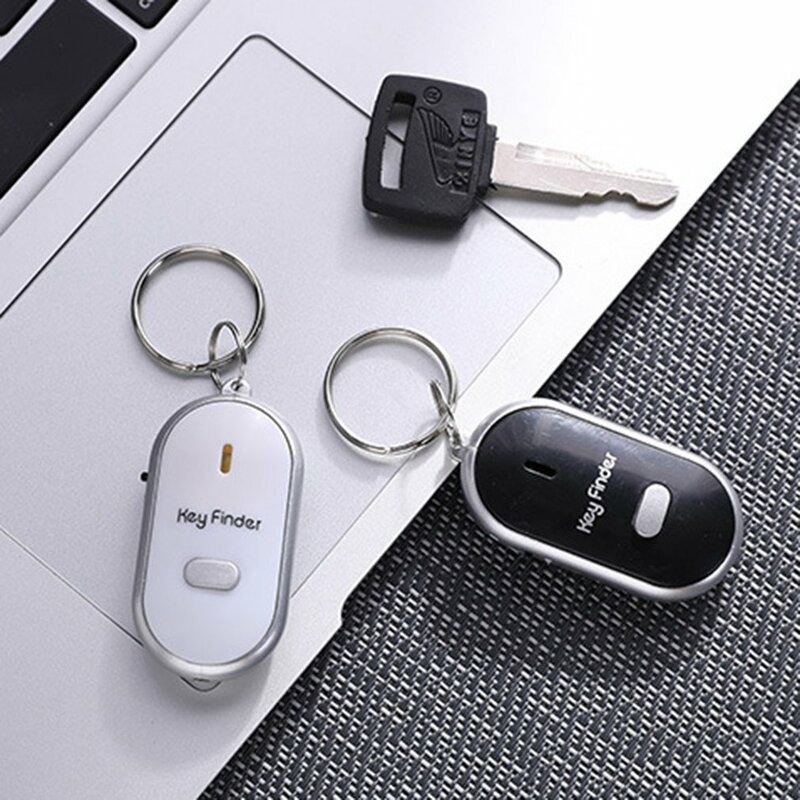 Smart Key Finder sensori di fischietto Anti-smarrimento portachiavi Tracker con fischietto Claps Locator promemoria allarme