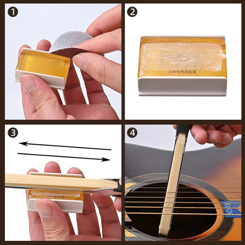 1Pcs Guitar Bow Picasso Bow Instrument Accessories Double-sided Performance With Detachable Paddles