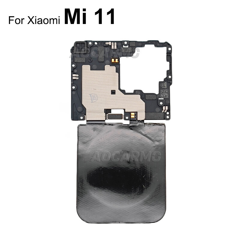 Aocarmo per Xiaomi 11 Mi11 ricarica Wireless modulo segnale Antenna NFC copertura della scheda madre parte di ricambio
