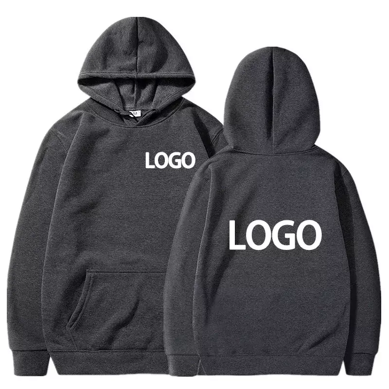 Customized Printed Men Women Hoodie Loose Casual Clothing Fashion Long Sleeve Hooded Pullover Personality Streetwear Sweatshirts