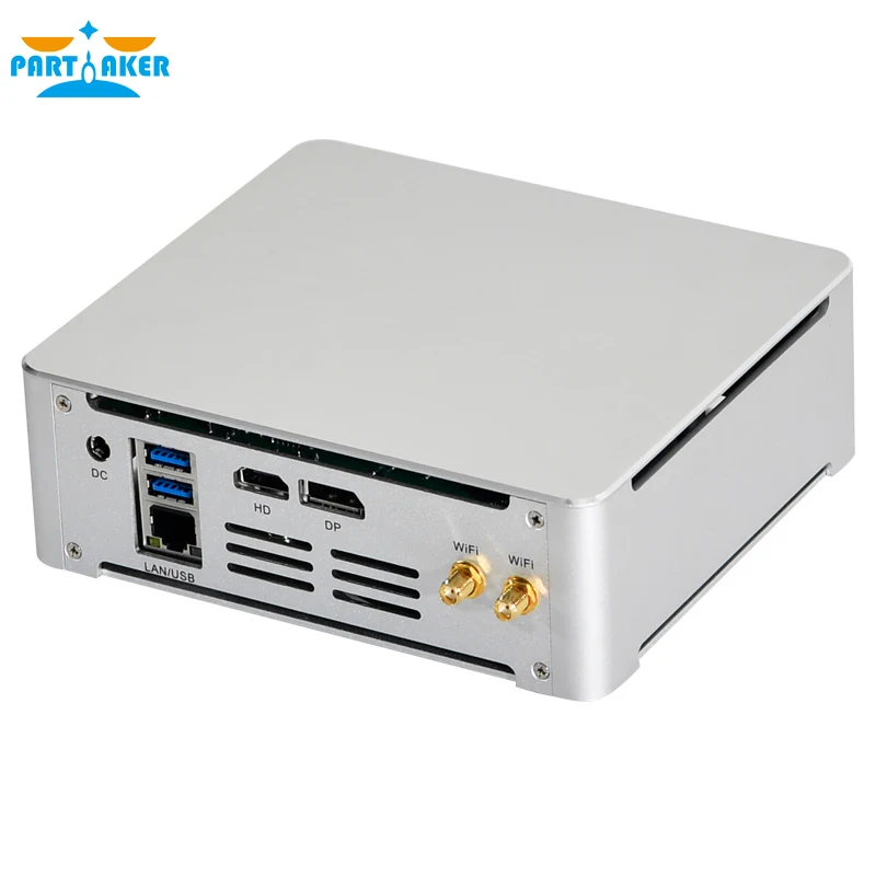 Partaker-Mini PC Windows 11 Pro, Core i5 1340P, i7 1360P, 2 x RAM DDR5, NVMe SSD, ordinateur de bureau, 1xHDMI2.1, 1xug 1.4, 1xVope-C, WiFi