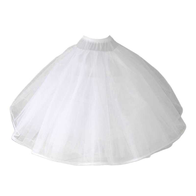 Damska 8-warstwowa tiulowa suknia balowa suknia ślubna dla nowożeńców halka bez pierścieni Eve Dropship
