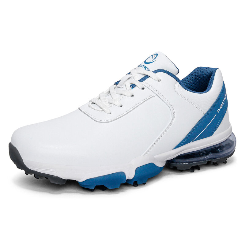 Мужская Профессиональная обувь для гольфа, Нескользящие гольфисты, кроссовки, удобная обувь для ходьбы