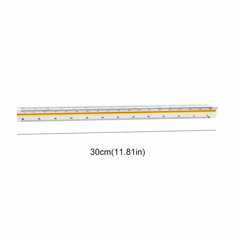 Triangular Scale Ruler Architect Rulers Measuring Drawing Tools for Garment Design