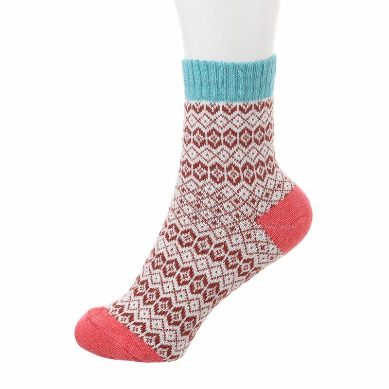 5 Pairs Soft Comfortable Snow Socks Autumn and Winter Thick Socks Wool Socks Thermal Socks