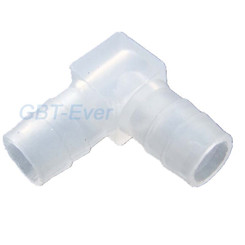2/5/10Pcs Equal Diameter Right Angle Elbow L Type Connector Plastic Hose Pipe Fittings 90 Degree Bend Angle Adapter 2.4mm~20mm