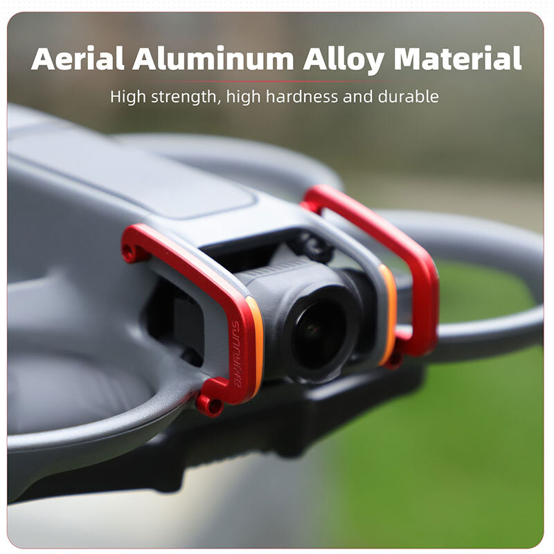 Liga de alumínio Gimbal Bumpers para Avata 2, Anti-Colisão Bar, Protetor, Lens Bumper, Drone Acessórios