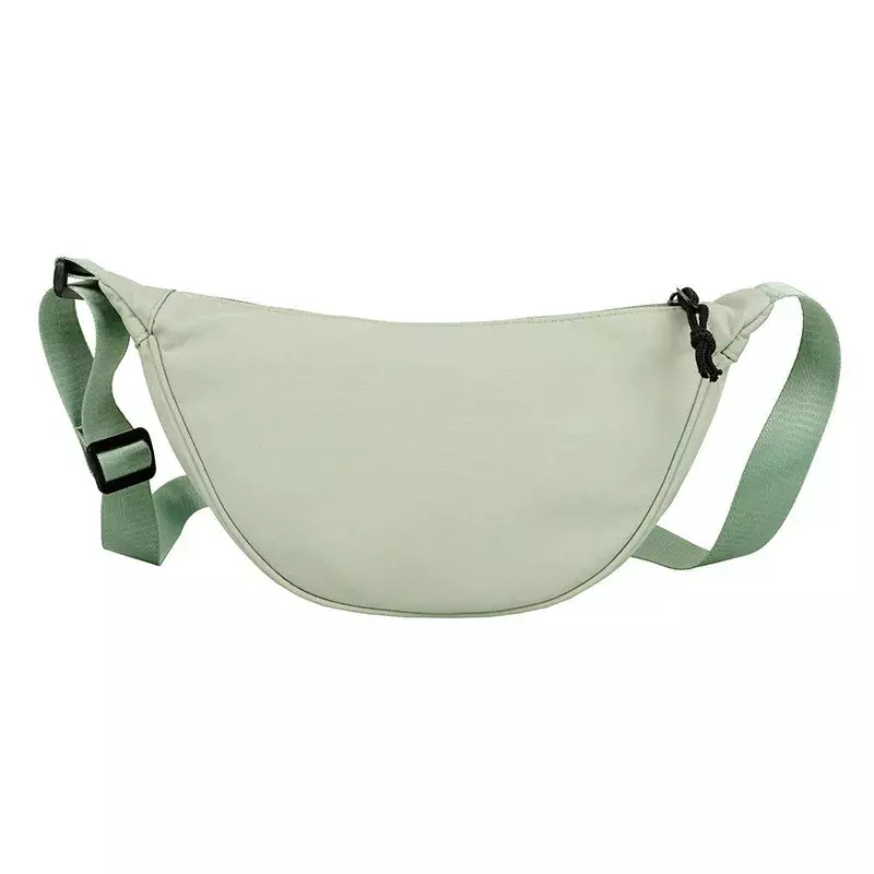Nylon Crossbody Bag for Women 2024 New Trendy Dumpling Bag Lightweight Cloud Shoulder Bag  Canvas Chest Pack Bags