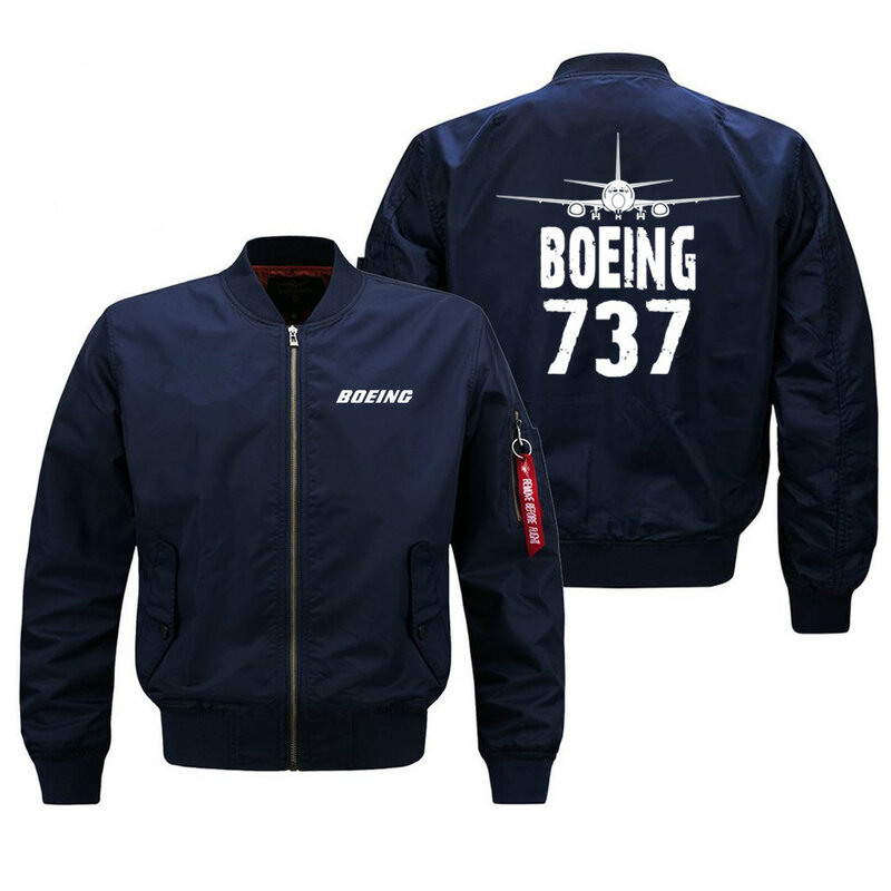 남성용 보잉 737 파일럿 봄버 재킷, 가을 겨울 코트, 신상 용수철
