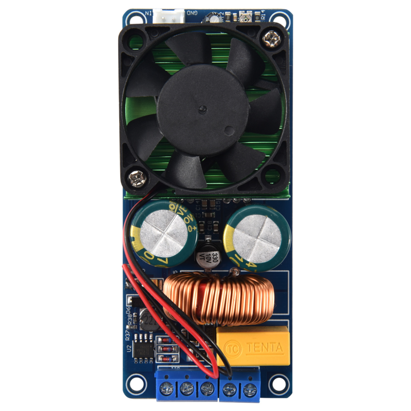 Papan Amplifier Digital HIFI Mono, papan penguat daya Digital Kelas D, 500W 58-70V