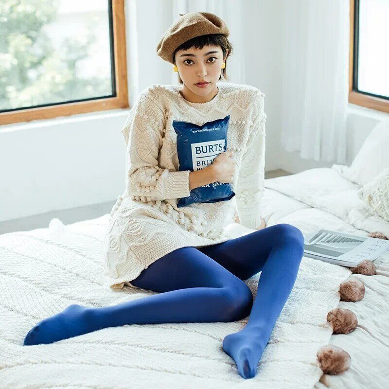 Pantyhose 80D spring, autumn and winter pantyhose high elastic hook-proof silk candy socks