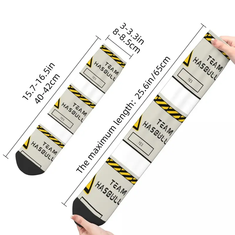 Забавные сумасшедшие носки для мужчин, теплые носки в стиле хип-хоп Харадзюку, Hasbulla Magomedov, с веселым рисунком, с надписью, для мальчиков, новинка, подарок