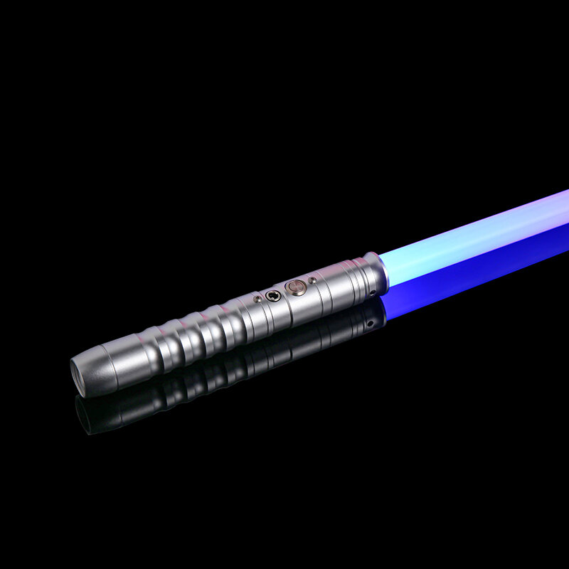 RGB Logam Lightsaber Laser Mainan Pedang Cahaya Saber Espada Brinquedos Sabre De Luz Juguetes Kpop Lightstick Zababki Oyuncak