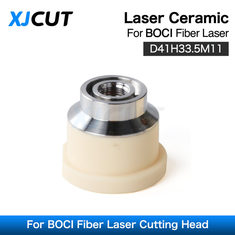 Xjcut boci laser keramik düsen halter d41 h 33,5 m11mm für boci faser lasers chneidkopf blt640 blt641 blt420