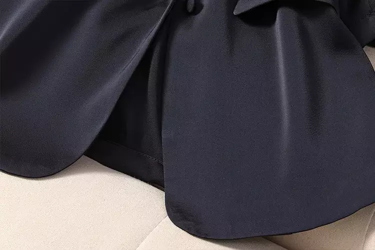 Setelan Blazer Wanita Ukuran Besar Mantel Antik Berkualitas Tinggi 2023 Musim Semi dan Musim Gugur Setelan Kantor Wanita Kancing Sebaris