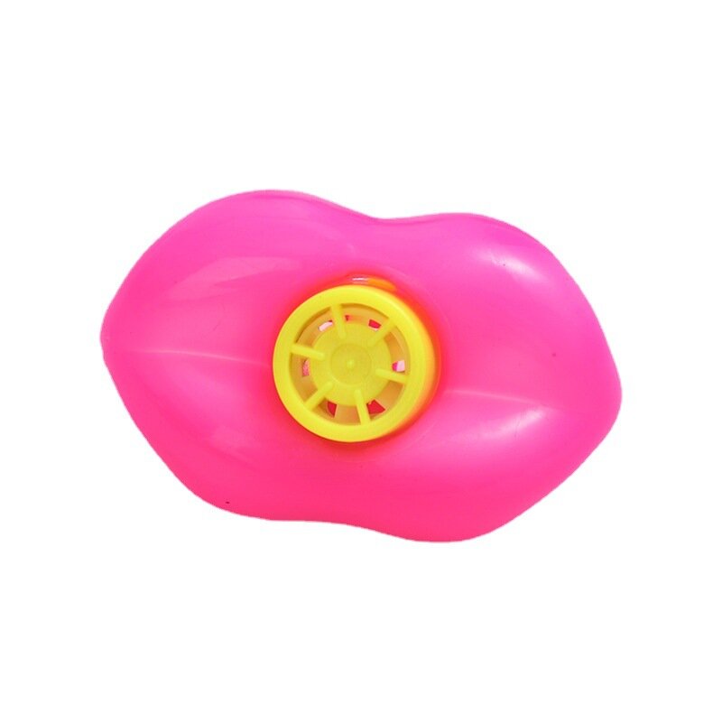 5/10Pcs Fun Mouth modeling Whistle bomboniere per feste di compleanno Noisemakers per bambini divertenti fischietti per labbra in plastica regalo giocattolo per bambini