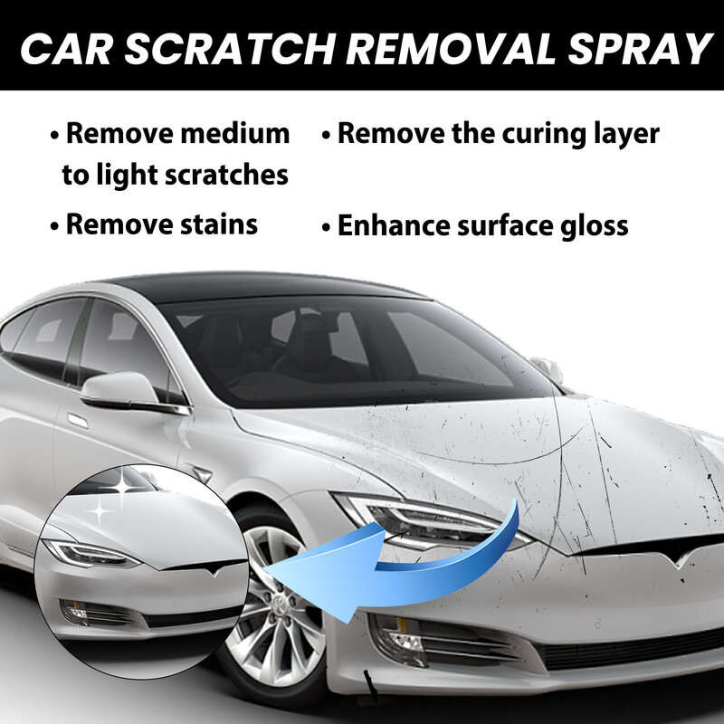 Zestaw naprawa zarysowań samochodowych do zadrapań powierzchni lakier samochodowy skrobanie konserwacyjne polerowanie środków odmalujących