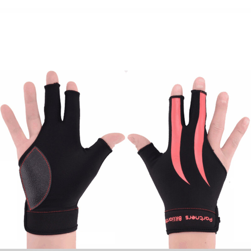 Billiard Gloves Professional Breathable and Comfortable Billiards Match Gloves Non-Slip Suitable Snooker Nine-Ball 3 Cushion Car