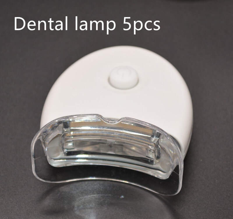 5 قطعة LED ضوء الأسنان تبييض الأسنان جل مبيض الأسنان تبييض ضوء الرعاية الصحية عن طريق الفم مستحضرات التجميل الليزر الجمال الصحة الأقواس