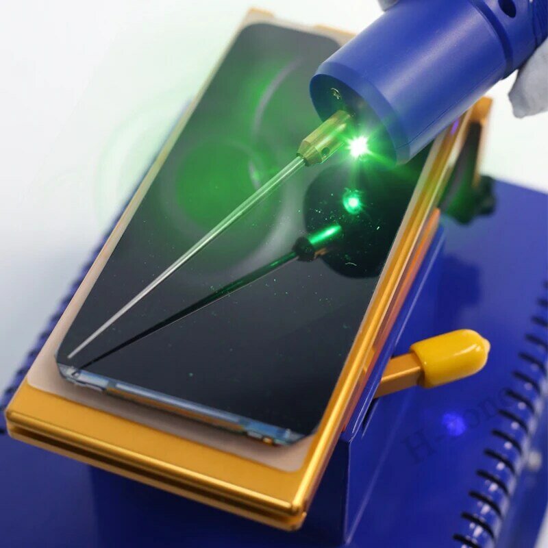 ميكانيكي IR14 شاشة الهاتف المحمول OCA مزيل الصمغ قطع الكهربائية طاحونة يدعم إلى الأمام وعكس 4 التروس قابل للتعديل