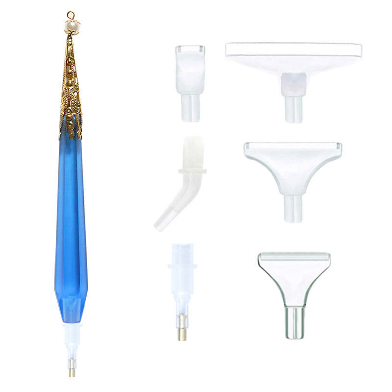 DM3008 DIY Dotting Drill Pen Tips Craft Sets 5D Diamond Painting Pen Nail Art Tools  Diamond Accessories Pen
