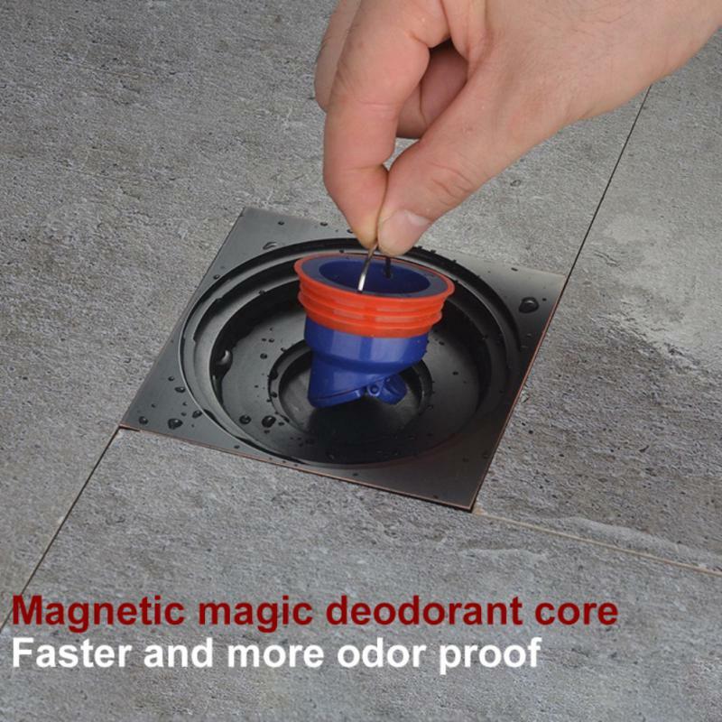 1 ~ 10PCS deodorante per fognatura nucleo di scarico a pavimento filtro di scarico dell'acqua della cucina filtro a pavimento tappo trappola lavello Anti odore prevenzione dei parassiti