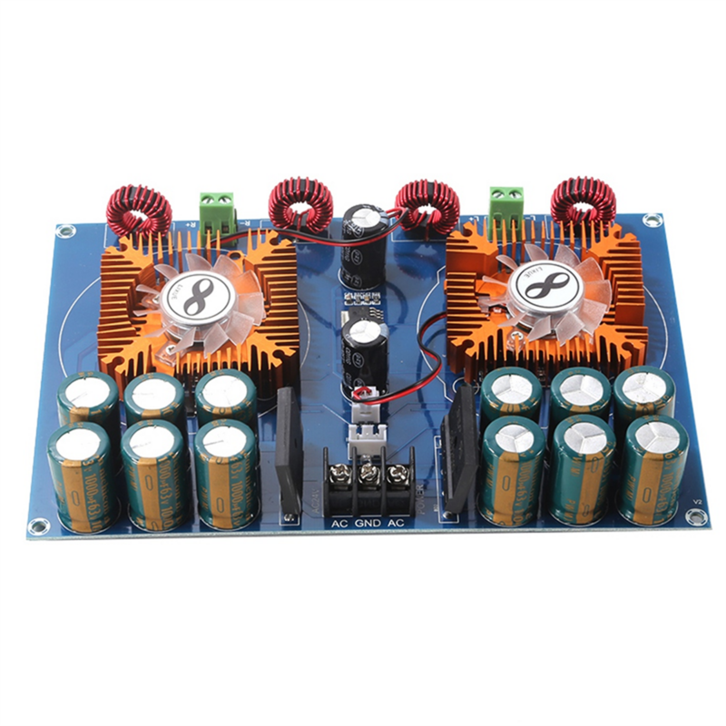 Dual Digital Audio Amplifier Board Module, alta potência, poder traseiro puro, XH-M258, TDA8954TH, 420W