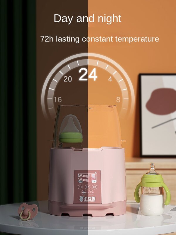 Hxl Warme Melk Warmer Automatische Constante Temperatuur Desinfectie Twee-In-Één Verwarmingsisolatie