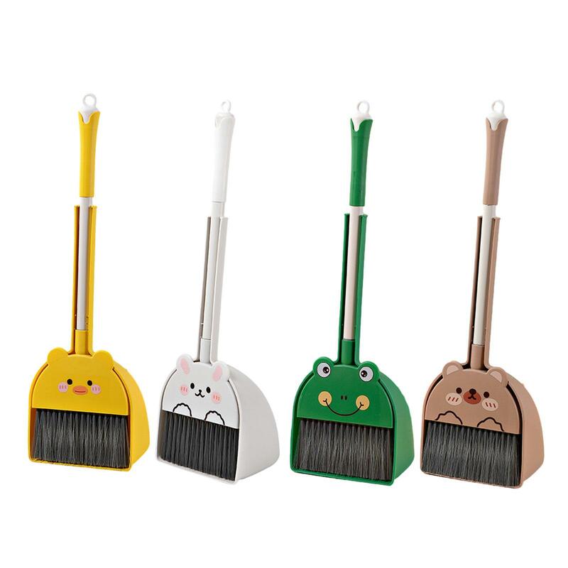Kids Broom Dustpan Set Creative Educational Toy Cleaning Toys Gift Kids Cleaning Set for Boys Kids Age 3-6 Girls Birthday Gifts