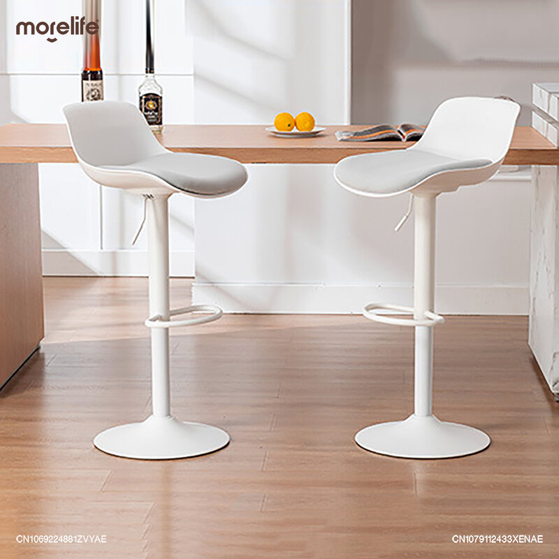 New Nordic Casual Bar Chairs Modern Simple Home Creative Lift Stools Cafe Cashier Minimalist Cream Style Counter Stool La Chaise