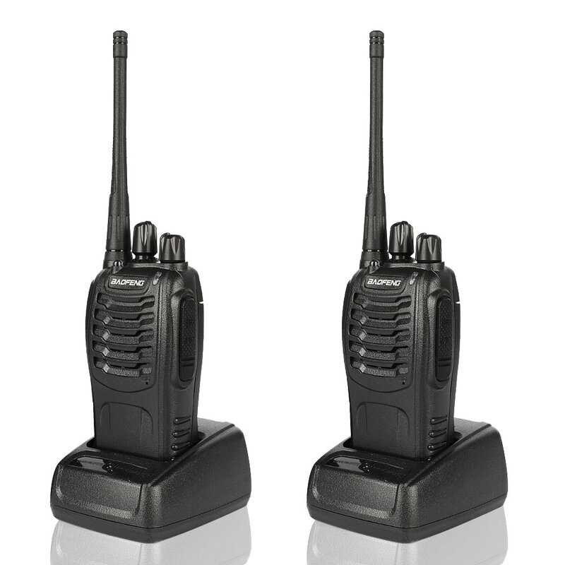 2Pcs/Set Baofeng BF-888S Walkie Talkie Portable Rdio Station BF888s 5W BF 888S Amateur Two Way Receiver Transmitter Transceiver