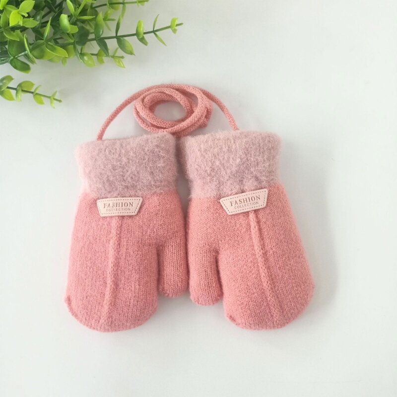 Toddler Mittens Winter Gloves Ski Mittens Warm Gloves for Girls Boys 1-7Years Breathable Universal Size Kid Lined Gloves